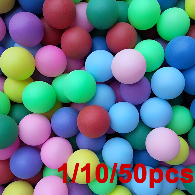 Table Tennis Game Pc - Table Tennis Balls Random Colored Ping