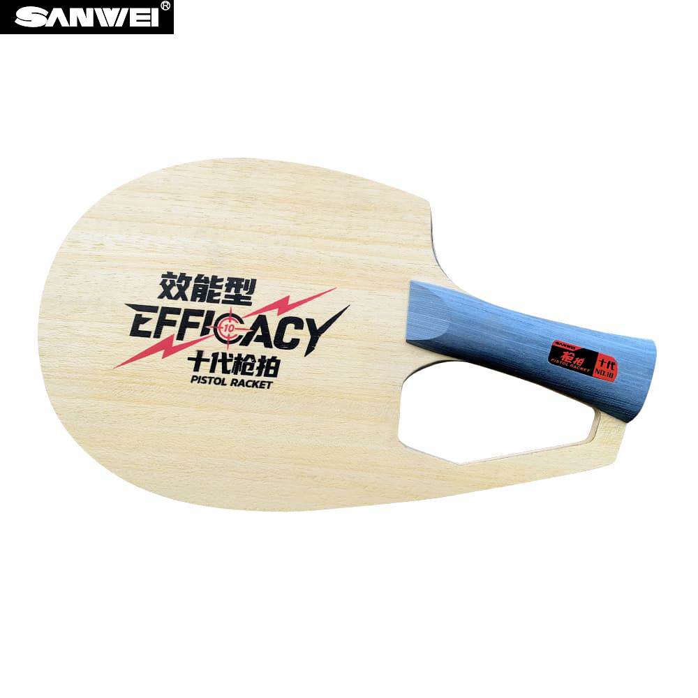 Sanwei Pistol Racket 10th tabl - đánh giá và giá Table Tennis Gun