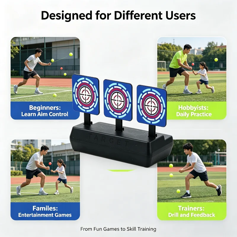 Vertical Auto Rebound Game Tar - đánh giá và giá Practice Target Board