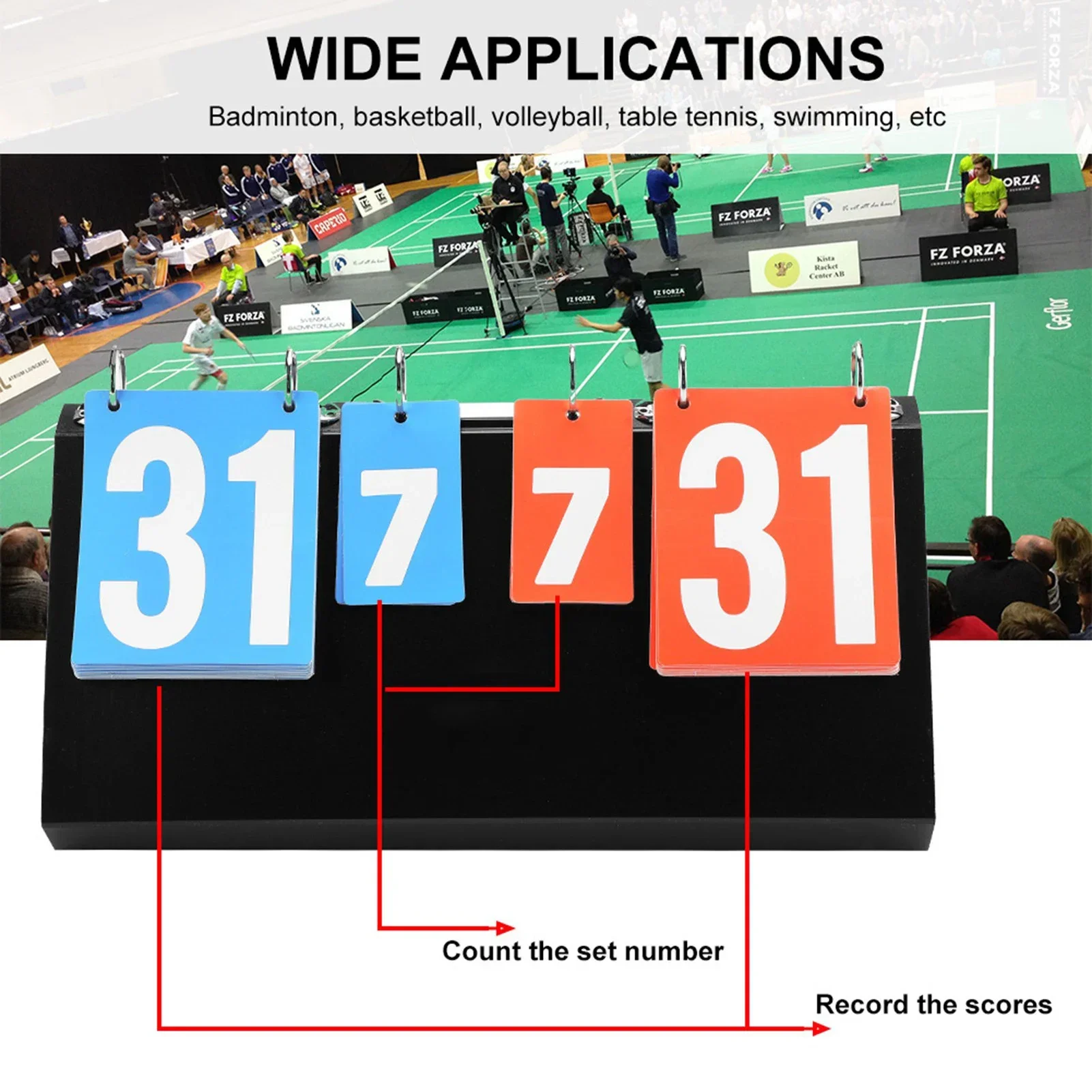 4 Digit Sports Competition Sco - đánh giá và giá Table Tennis Scoreboard