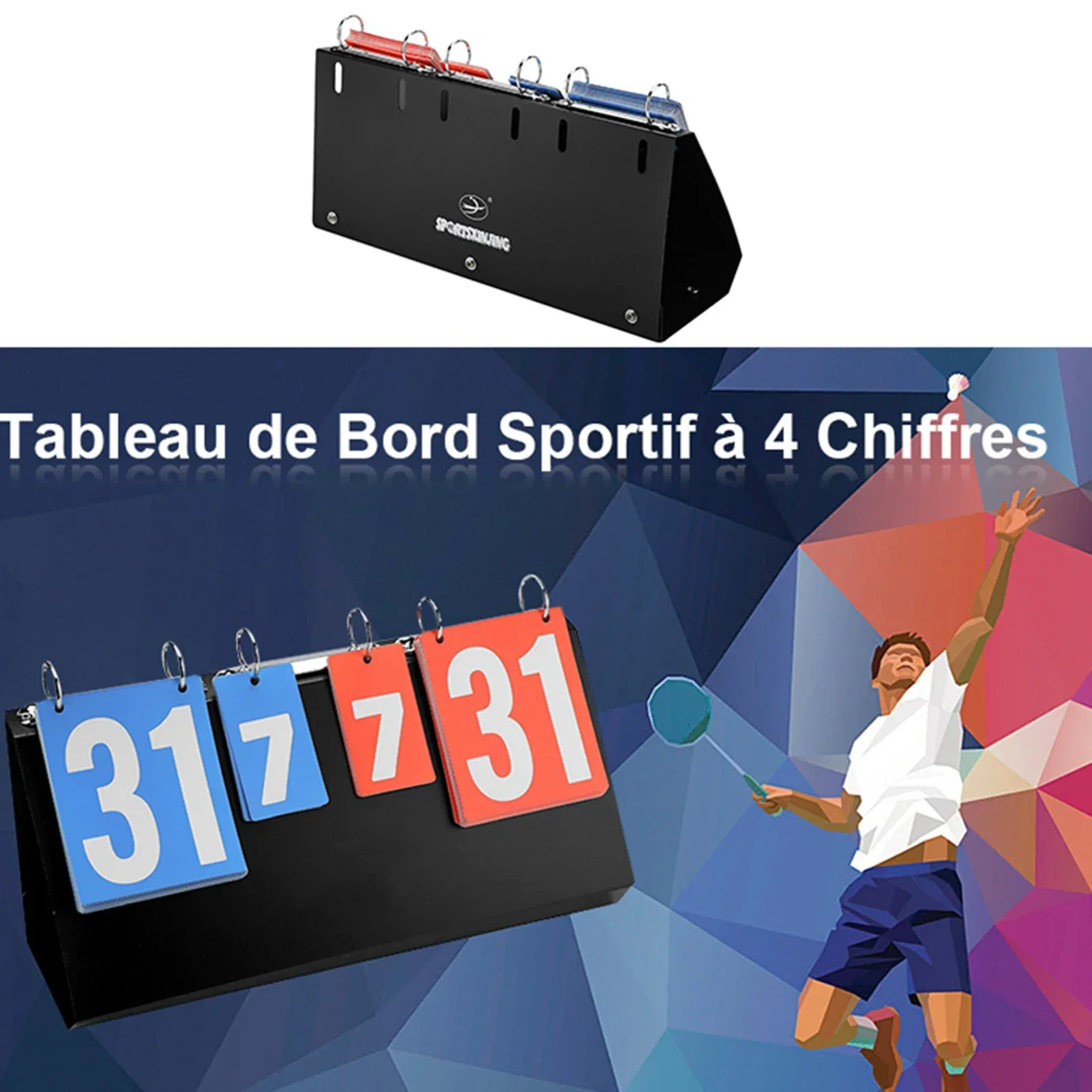 4 Digit Sports Competition Sco - đánh giá và giá Table Tennis Scoreboard