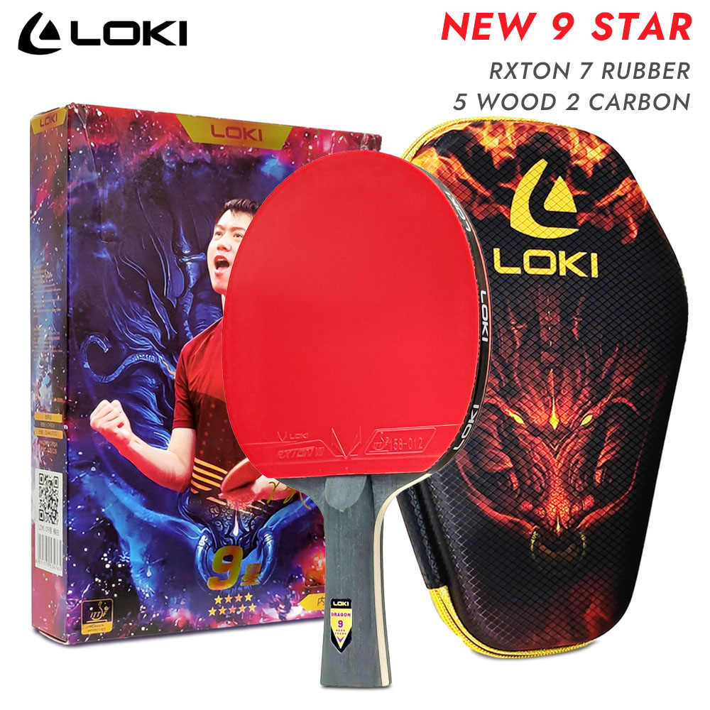 LOKI 9 Star Table Tennis Racke - đánh giá và giá Table Tennis Zhang Jike