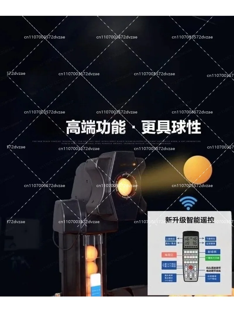 Full-Automatic Programmable Ro - đánh giá và giá Table Tennis Gun