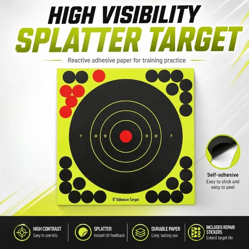 Easy‑to‑Peel Self‑Stick Practi - đánh giá và giá Practice Target Board