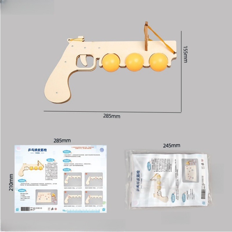 DIY Wooden 3D Puzzle Table Ten - đánh giá và giá Table Tennis Gun