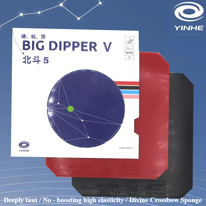 YINHE BIG DIPPER V Table Tenni - đánh giá và giá Table Tennis Forehand