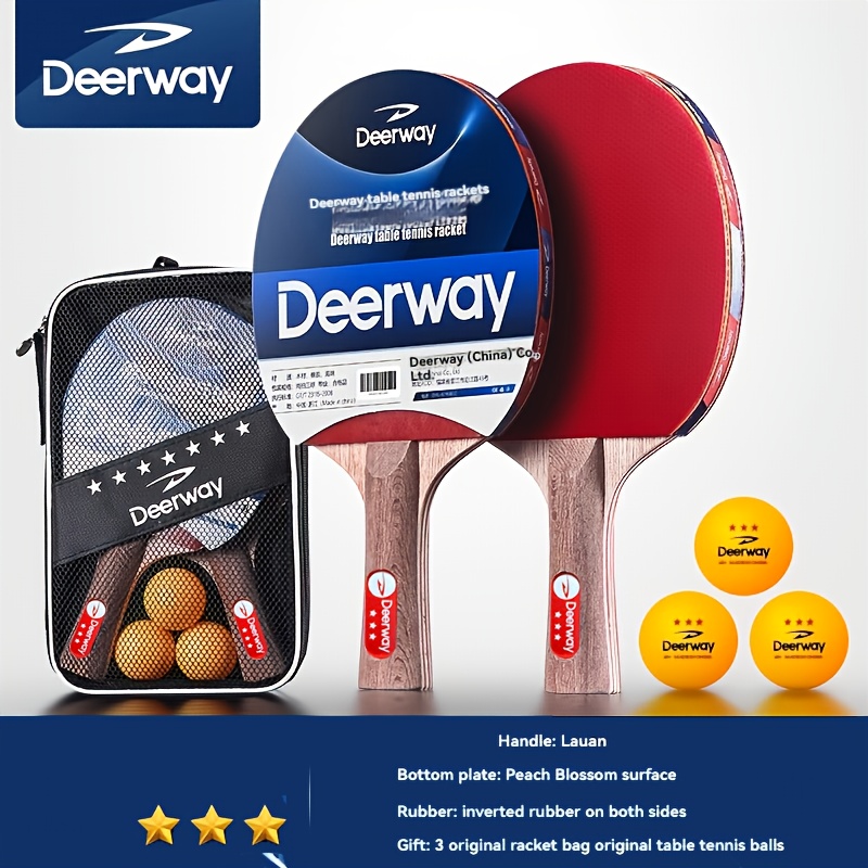 Deerway Table Tennis Racket Se - đánh giá và giá Table Tennis Net Set