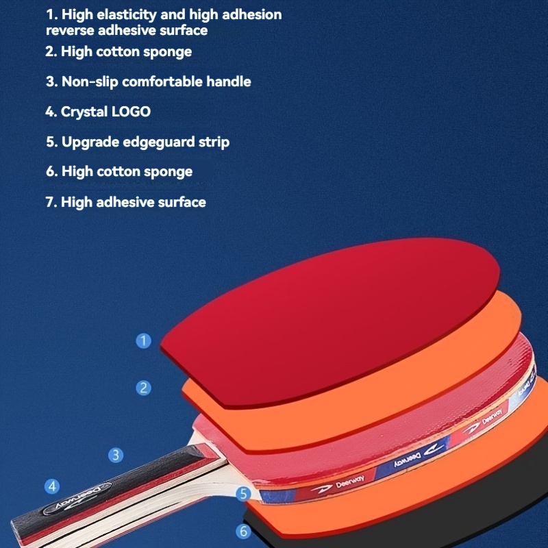 Deerway Table Tennis Racket Se - đánh giá và giá Table Tennis Net Set