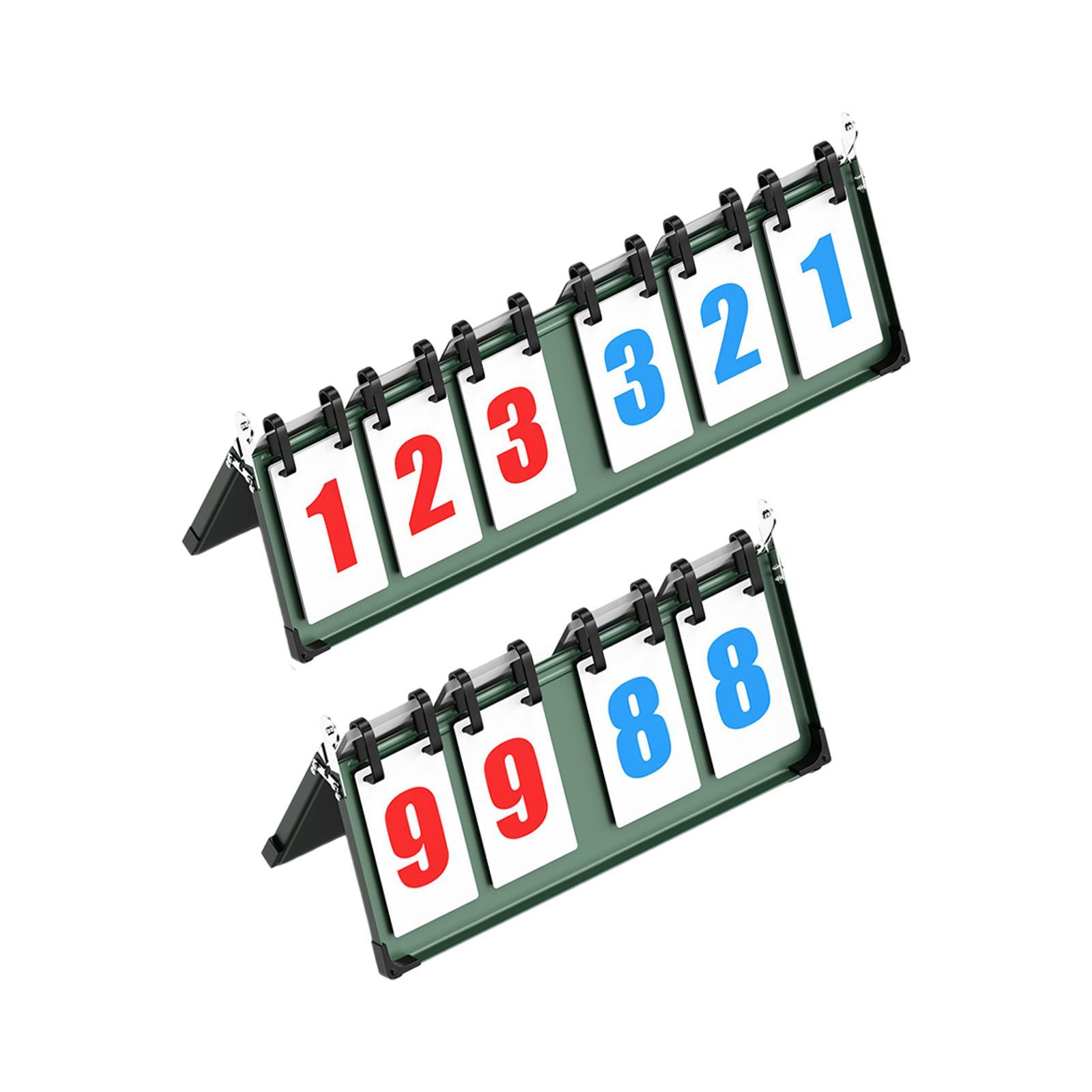 Team Flip Score Board Portable - đánh giá và giá Table Tennis Scoreboard