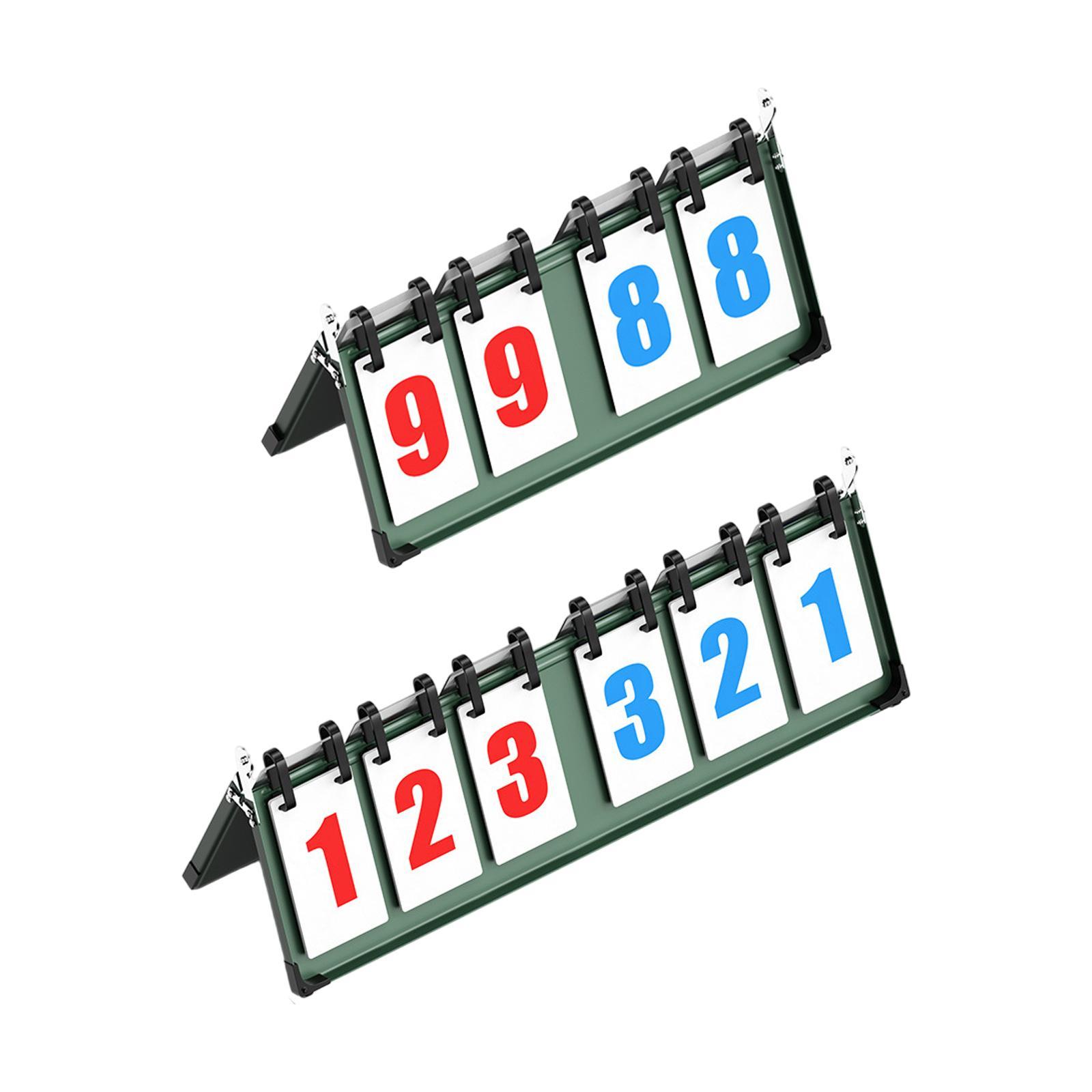 Team Flip Score Board Portable - đánh giá và giá Table Tennis Scoreboard