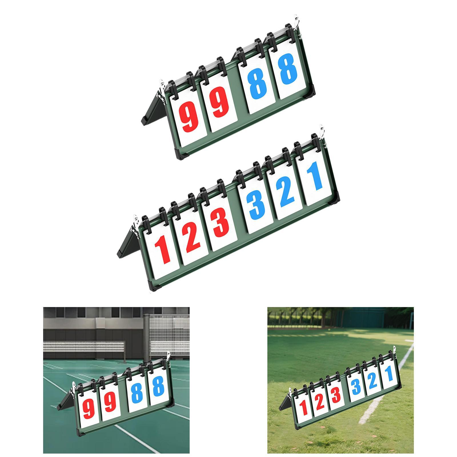 Team Flip Score Board Portable - đánh giá và giá Table Tennis Scoreboard