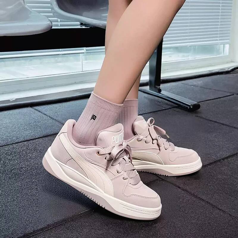 PUMA Women Beige Pink Low Top  - đánh giá và giá Table Tennis Gun