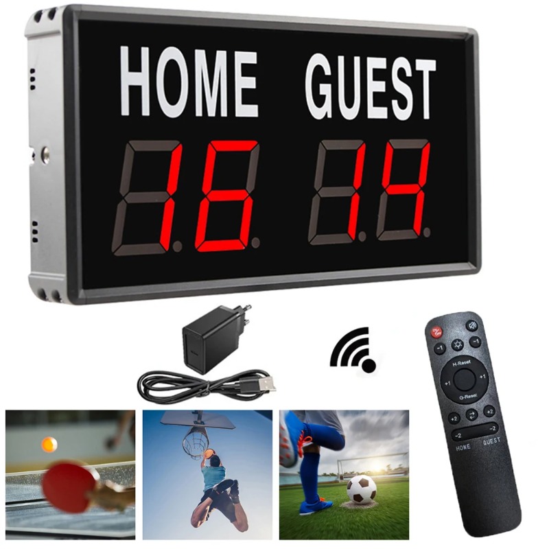4-Digit LED Electronic Scorebo - đánh giá và giá Table Tennis Scoreboard